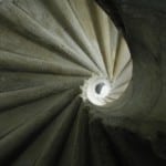 Doppelwendeltreppe_in_der_Burg Doppelwendel Treppe Grazer Burg