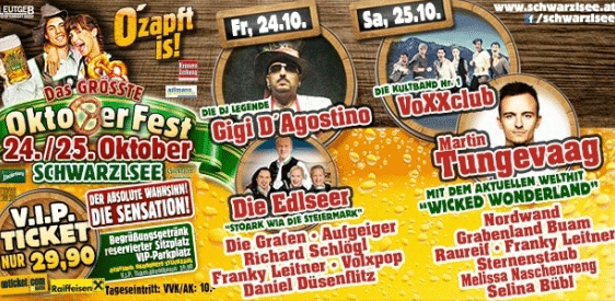 Oktoberfest am Schwarzlsee