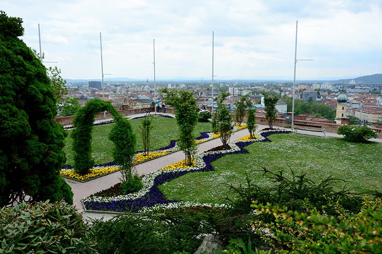 Gartenanlagen am Grazer Schloßberg