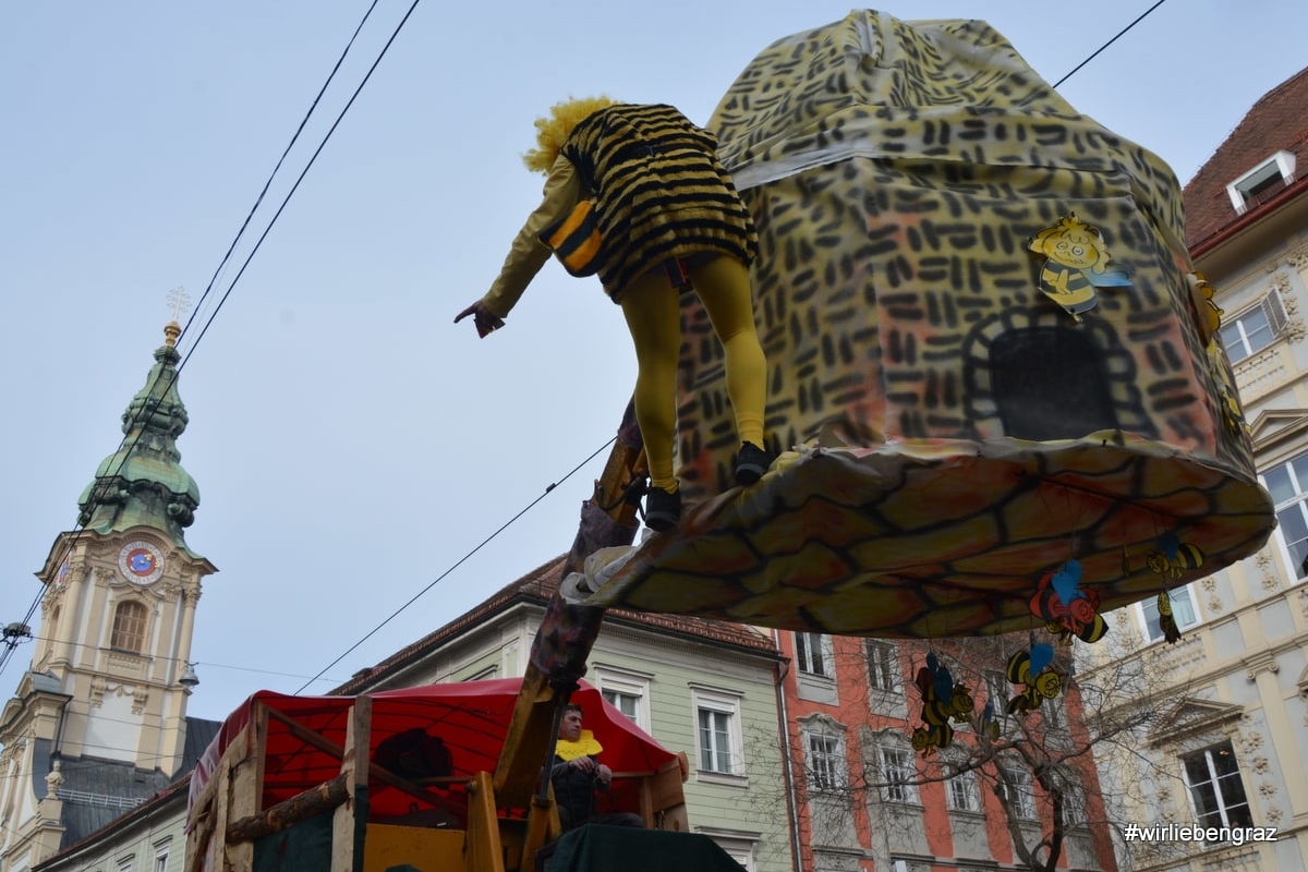 Fasching Graz 2024 Faschingsumzug + zahlreiche Fotos und Videos