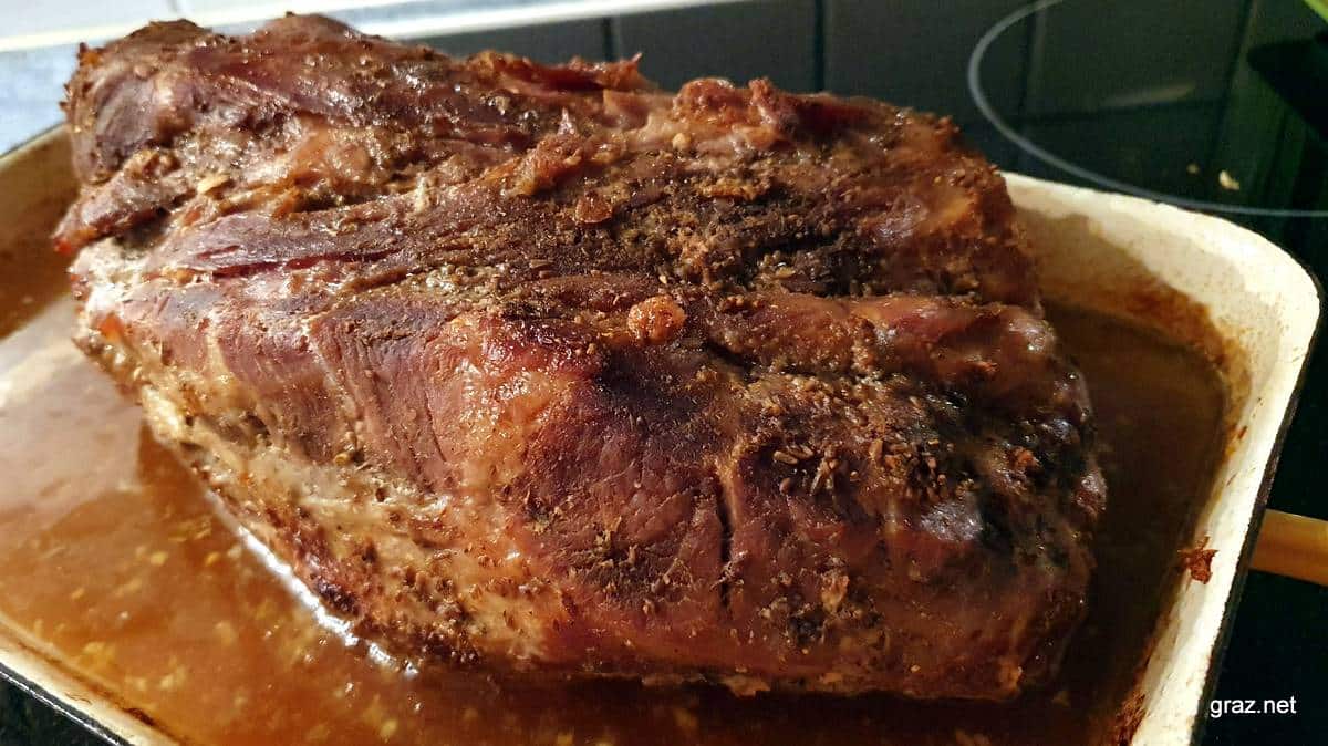 Traditioneller Schweinsbraten - Rezept vom Profikoch