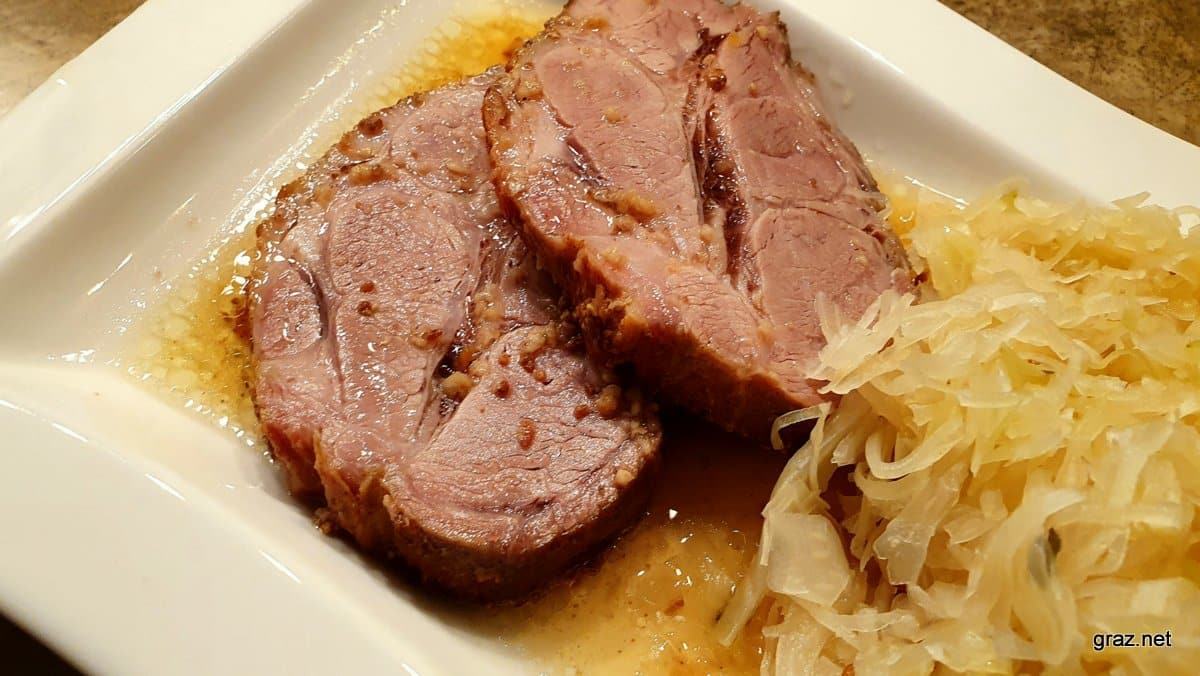 Traditioneller Schweinsbraten - Rezept vom Profikoch