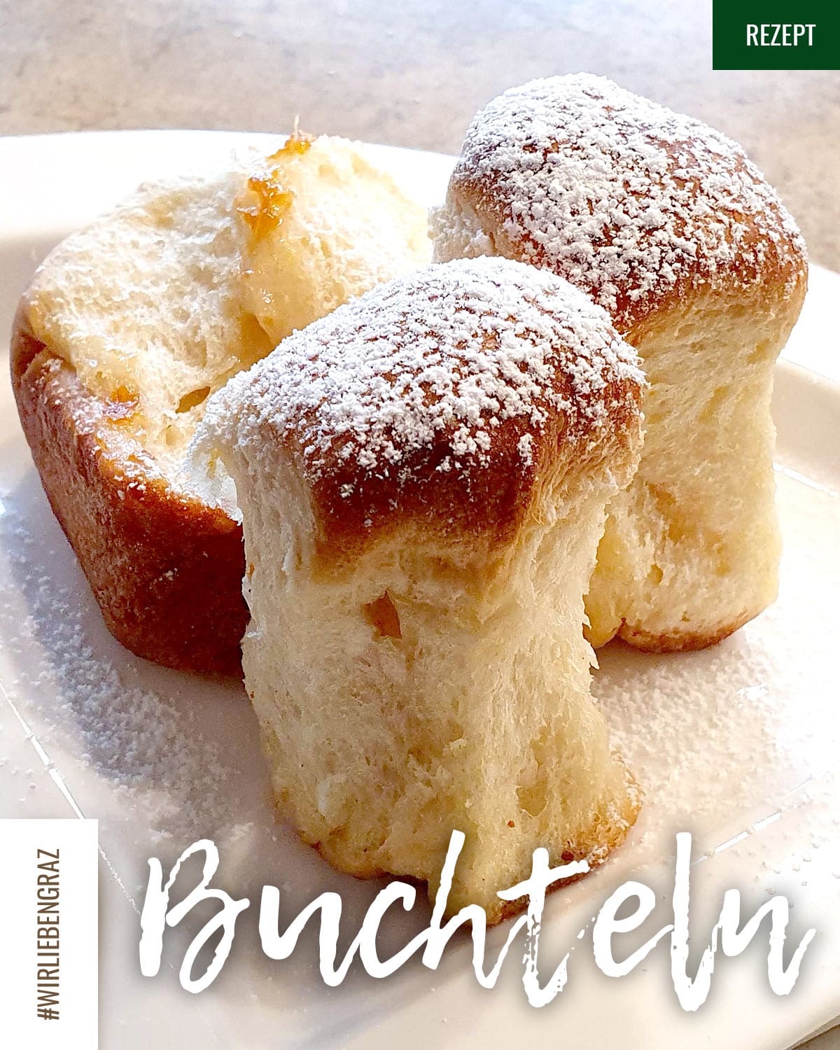 Buchteln - Rezept