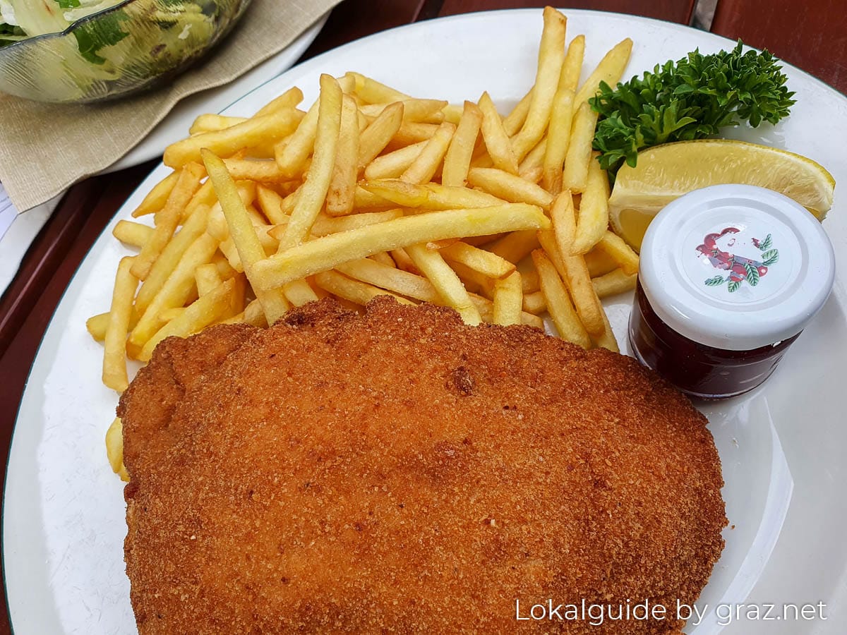 Wiener Schnitzel im Glöckl Bräu