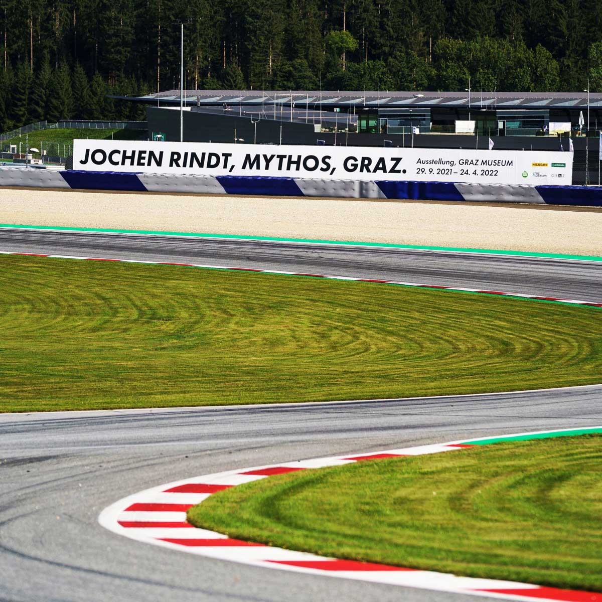 Die Graz Kurve am Red Bull Ring