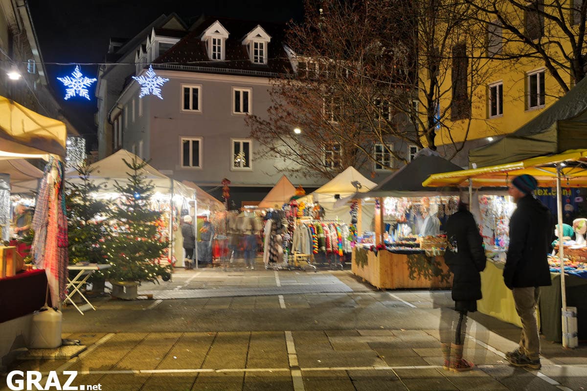 Christkindlmarkt 2024 am Grazer Tummelplatz Buntes aus aller Welt