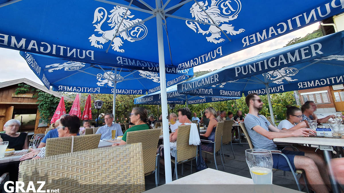 Gaisbergstubn Graz im Lokalguide Gastgarten