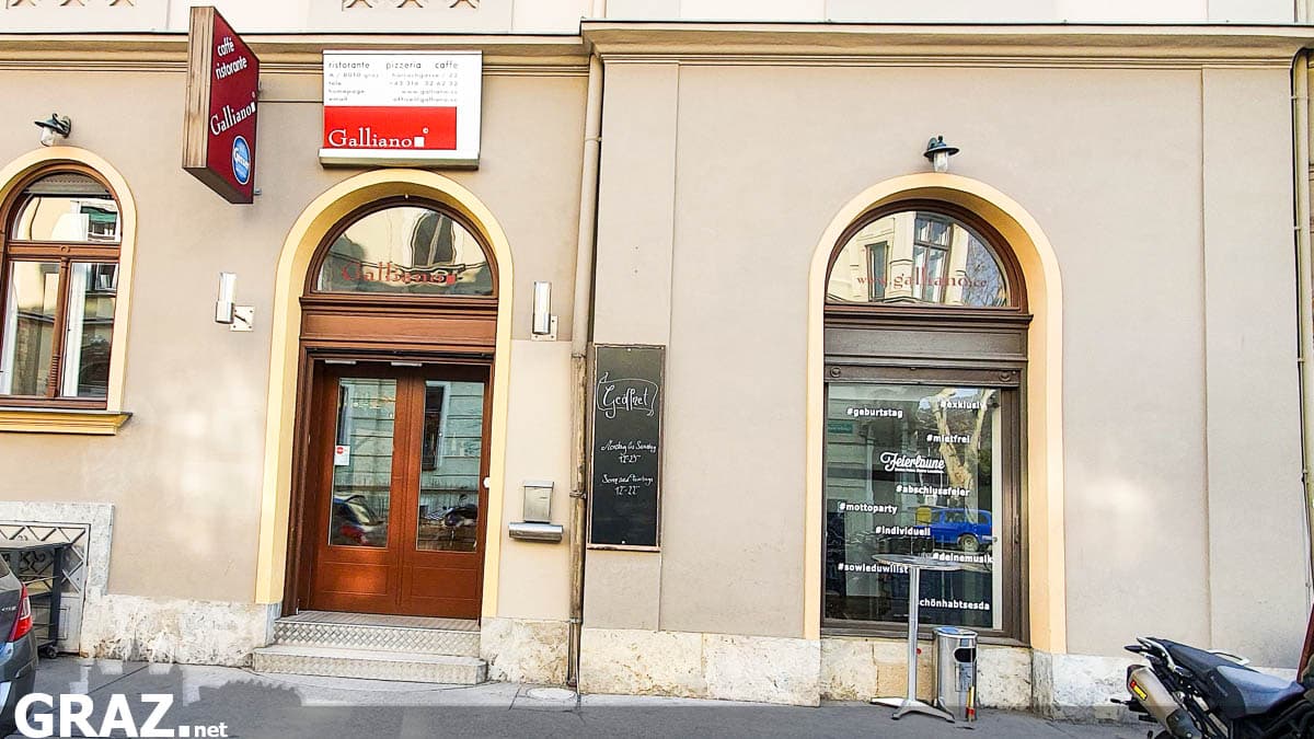 Galliano - Pizzeria in der Harrachgasse
