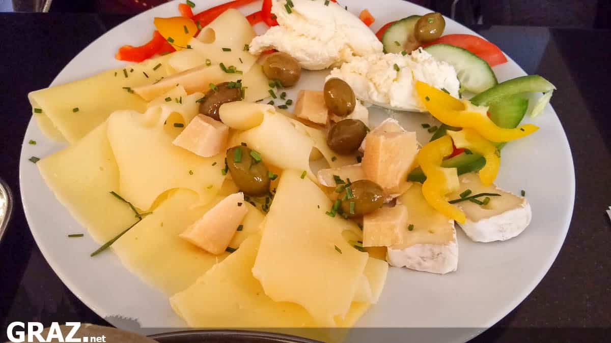 Käse im Café Ritter