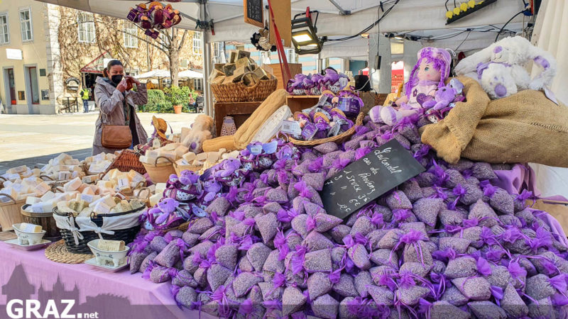 Französischer Markt am Grazer Tummelplatz