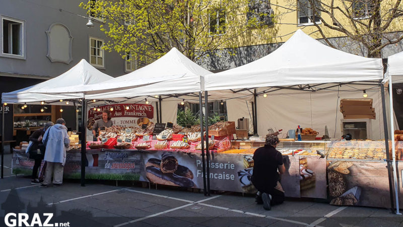 Französischer Markt am Grazer Tummelplatz