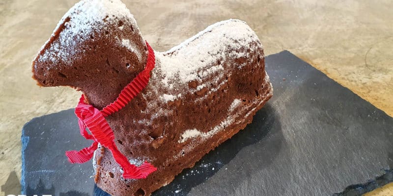 Osterlamm gebacken