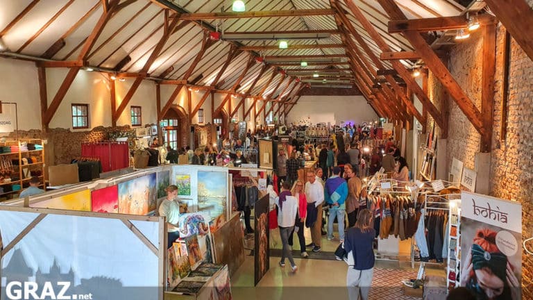 Kunst- und Designmarkt in der Seifenfabrik Graz