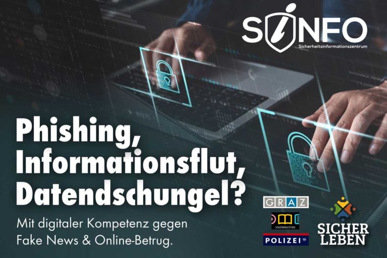 Workshop: Phishing, Informationsflut, Datendschungel? Mit digitaler Kompetenz gegen Fake News & Online-Betrug
