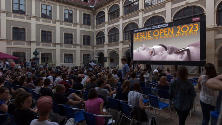 Freiluftkino in Graz – Leslie Open – Sommer 2024