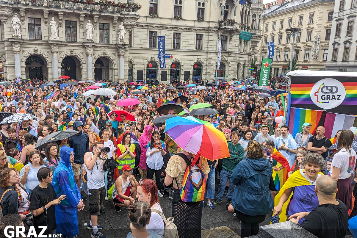 CSD Graz 2023 Aktuelle Fotos online Christopher Street Day Parade