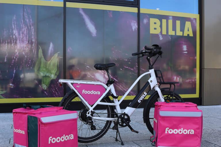 BILLA liefert ab sofort via foodora über 6.000 Produkte innerhalb von Graz