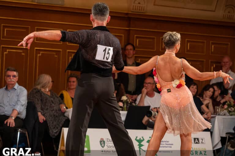 Tanzturnier in Graz: Styriacup Herbst 2024 / Steirischen Landesmeisterschaft in den Lateinamerikanischen