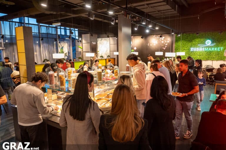Zushi Market Reopening in der Shopping City Seiersberg